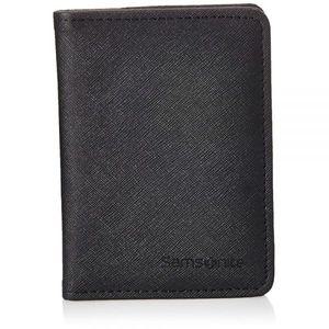 Samsonite RFID 여권 지갑 블랙 원 사이즈 블랙. Rfid 537375