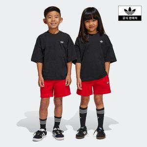 [아디다스키즈](김해점)[adidas kids] (A100-A130) 아디다스 디즈니 미키마우스 쇼츠 티 세트 (JD0639)