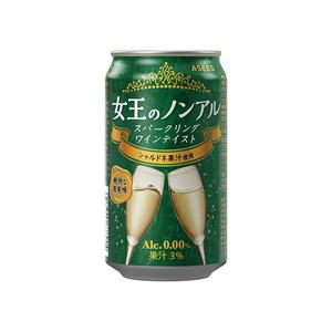 여왕의 논아르 화이트와인 (샤르도네) 350ml 24캔 무알콜 스파클링 와인