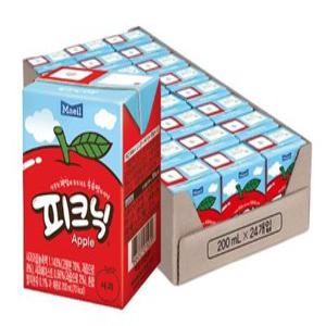 피크닉 사과 200ml X 24팩