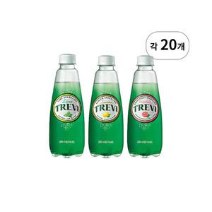 트레비 라임+자몽+레몬 300ml 3종 60개 (각 20개씩)