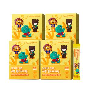 남유네 키즈 이뮨 멀티비타민 30포 4박스 (4개월분)