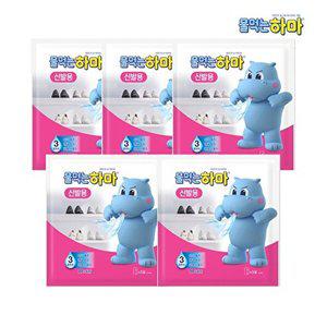 [물먹는하마]물먹는 하마 신발용 제습제 5P x5개