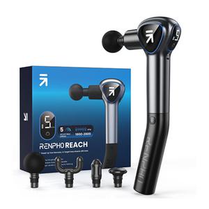 [기타]렌포 마사지건 리치 전신 어깨 종아리 무선 경량 마사지기 REACH R-C007