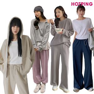 [핫핑] 44~110/봄 신상&베스트/트레이닝복/트레이닝세트/홈웨어/와이드/조거/밴딩/플리츠/카고/마실룩/캠핑룩/빅사이즈