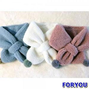 Foryou7892 뽀글이 방울 네키목도리 머플러 목도리 고리 아동 쁘띠 네키 키즈