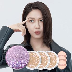 [쿠폰40%+묶음7%] 에이지투웨니스 샤이닝드롭 오리지날 팩트 케이스+리필3개