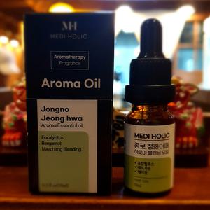 MEDIHOLIC 종로정화 내츄럴 아로마오일 프래그런스오일 에센스 아로마테라피 10ml