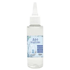 크로바 초순수 3차 살균 정제수 100ml 반도체 UV살균 지게차배터리 가습기 멸균증류수 의료용 산업용