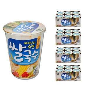 백제 쌀국수 컵 멸치맛 58g 24개