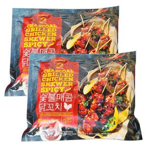 노브 숯불 매콤 닭꼬치 800g x 2개