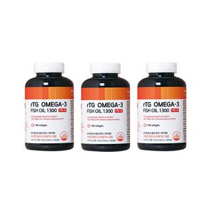 파마젠 rTG 알티지 오메가3 1300mg 180캡슐 x3개 /stm