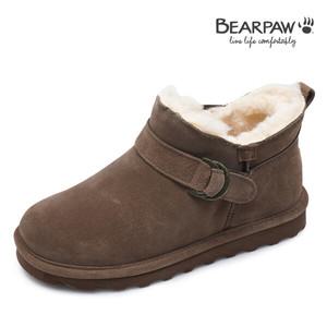 베어파우 여성 천연가죽 버클 앵클 숏부츠 코코아 SHORTY BUCKLE K3050210PD-W