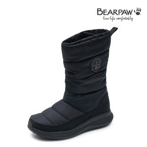 베어파우 여성 나일론 패딩 롱부츠 올블랙 RILEY TALL K2768152PD-W