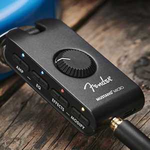 음향 Fender Mustang Micro 헤드폰앰프 블루투스 효과
