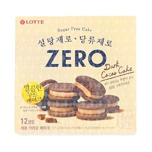 롯데제과 제로 카카오 케이크 171g 1개