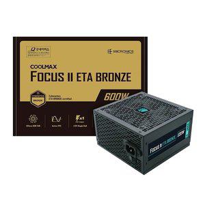 [에스투씨엔아이]마이크로닉스 COOLMAX FOCUS II 600W ETA BRONZE