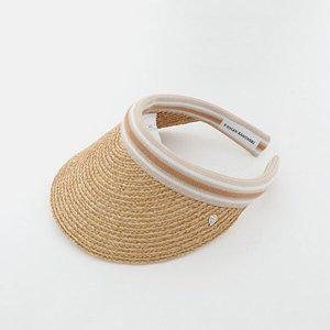 [헬렌카민스키]헬렌카민스키 25SS 아이코닉 라피아 비앙카 썬바이저 여성 썬캡 HAT50265 NATURAL NOUGAT S