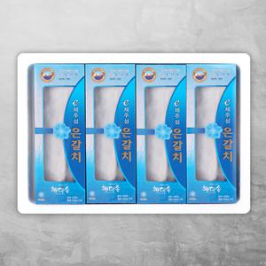 [오초록] 제주 은갈치(특대) 4미 세트 1.6kg(갈치400gx4미) / 부직포 가방