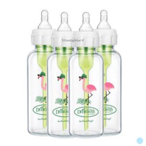 닥터브라운 아기 배앓이 방지 유리 젖병 250ml X4P