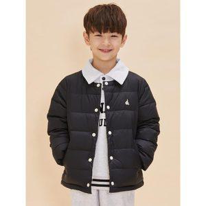 [BEANPOLE KIDS]덕다운 리버서블 한줌 경량패딩  블랙(BI4838U075)