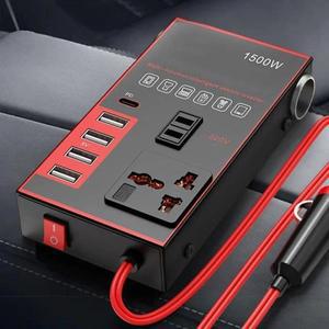 차량용 전원 인버터, 12V 24V to DC 220V 컨버터 충전기 소켓, 고속 자동차 도구, 휴대하기 쉬움
