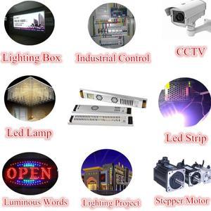 초박형 조명 변압기 스위치 전원 공급 장치, CCTV SK6812 용 SMPS, DC 5V, 12V, 60W, 100W, 400W