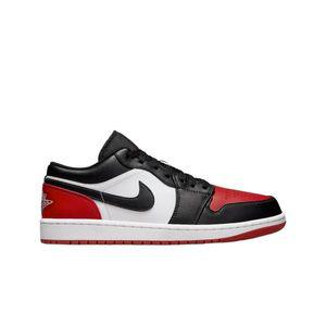 [정품아닐시3배보상] 조던 1 로우 화이트 바시티 레드 Jordan 1 Low White Varsity Red