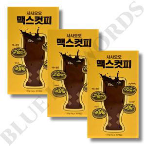 사사오오 카테킨 맥스컷피 4g x 30포 x 3박스 3개월분 헤이즐넛향