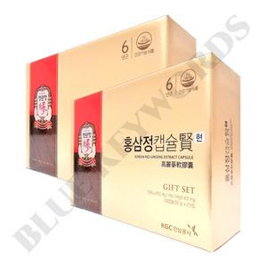 정관장 6년근 홍삼정 캡슐 현 100캡슐 x 2개입 x 2박스 2개월분