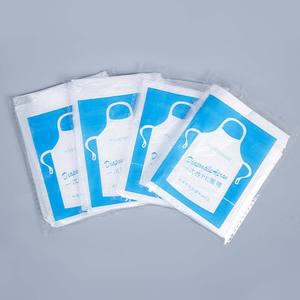 개별포장 일회용 앞치마 50P 김장 비닐 옷 김장용 식당용 세차 식사용 휴대용 업소용 손님 투명 1회용 방수