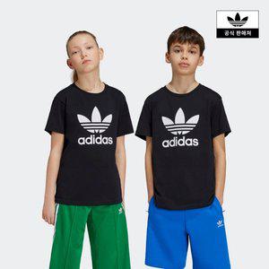 [아디다스키즈](대전신세계)[adidas kids] (A130-A160) 트레포일 티셔츠 (IY7421)