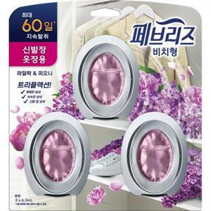 페브리즈 비치형 실내용 탈취방향제 라일락앤피오니 본품, 18.9ml, 1개 one opti