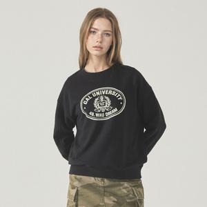 후아유 바시티 스탬프 맨투맨 / WHMWF2221F Varsity Stamp Sweatshirt