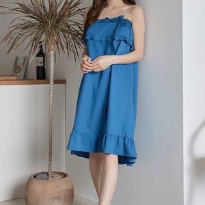 [지니골프]줄리아 바디랩가운 60수 모달코튼 골프 샤워가운