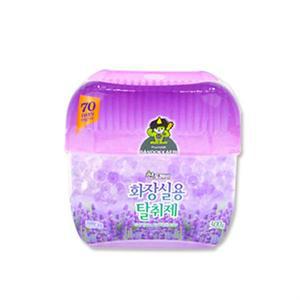 화장실용 탈취제 라벤더(300g)70일 방향제 거실 냄새