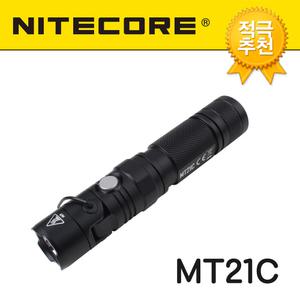나이트코어 Nitecore MT21C 1000루멘 꺾임랜턴 LED 랜턴 손전등 90도 후래시 18650 CR123 (배터리 미포함)