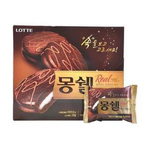롯데 몽쉘 카카오케이크 12개입/408g 박스(8개입) 부품