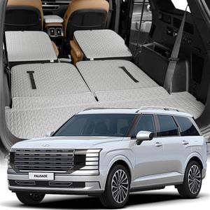디 올 뉴 팰리세이드 LX3 가솔린전용 리노 가죽 트렁크매트 카매트 차박