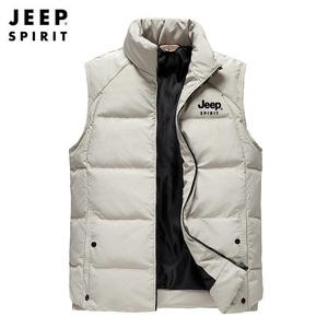 JEEP  지프 숏 패딩 조끼 겨울 남자 여성 점퍼 자켓 방한용품