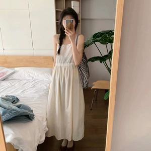 [바캉스룩#데일리]라빈 레이스 뷔스티에 롱 원피스