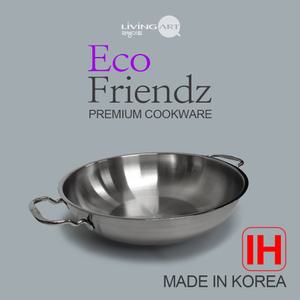 리빙아트 매운탕 국수 IH 7size주방냄비 찌개 냄비 업소용 가정용 인덕션 전골 스텐 스테인레스 식당