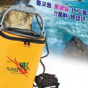 국산 두레박 살림통 2in1 낚시가방 물고기통 휴대용 보관함