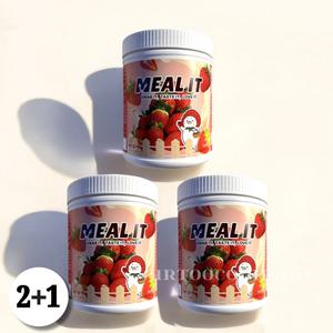 밀잇 식물성 단백질 쉐이크 딸기 라떼맛 분리대두단백질 간편식 450g 3통