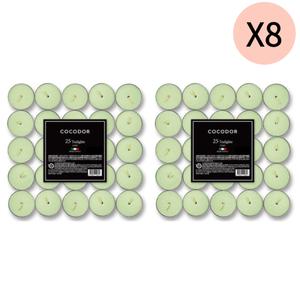 코코도르 미니 캔들 티라이트 대용량 쉐프 25P 16개