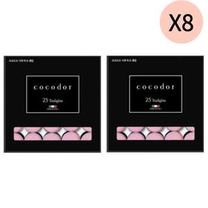 코코도르 티라이트 미니 향초 기념일 티로즈 25P 16개
