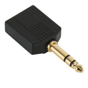 NETmate NM JR15 5.5M 5.5Fx2 스테레오 Y형 젠더