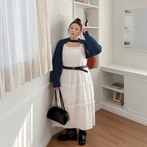[빅사이즈]이블렛 퓨엔브 캉캉 뷔스티에 롱 원피스 제이스타일