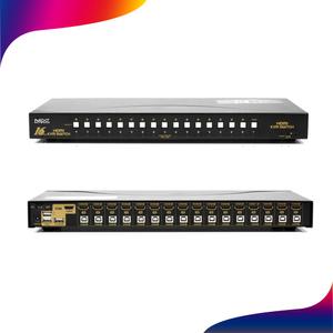 넥스트유 NEXT 7016KVM 16:1 USB HDMI KVM스위치 모니터 공유기 Hot-key Auto스캔
