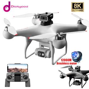 S116 드론 8K 소형 브러시리스 모터 360 FPV RC 쿼드콥터 와이파이 미니 회피 카메라 장애물
